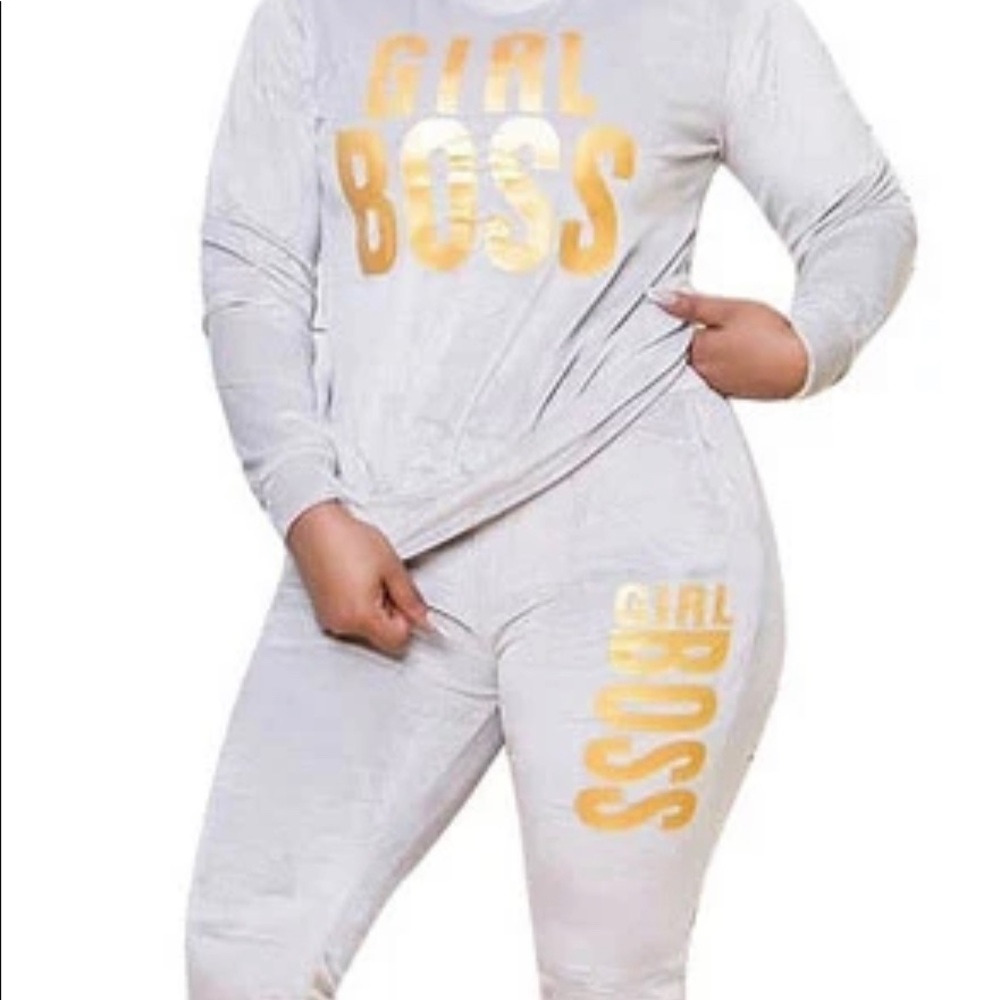 Plus size 2 piece active wear suits - Picture 2 of 2